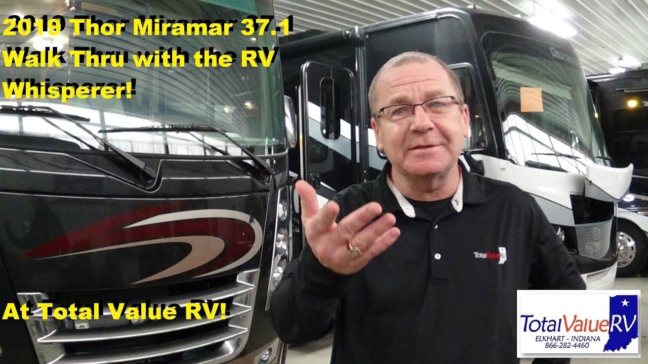 2019 Thor Miramar 37.1 Walk Thru with the RV Whisperer Now at Lazydays RV!
