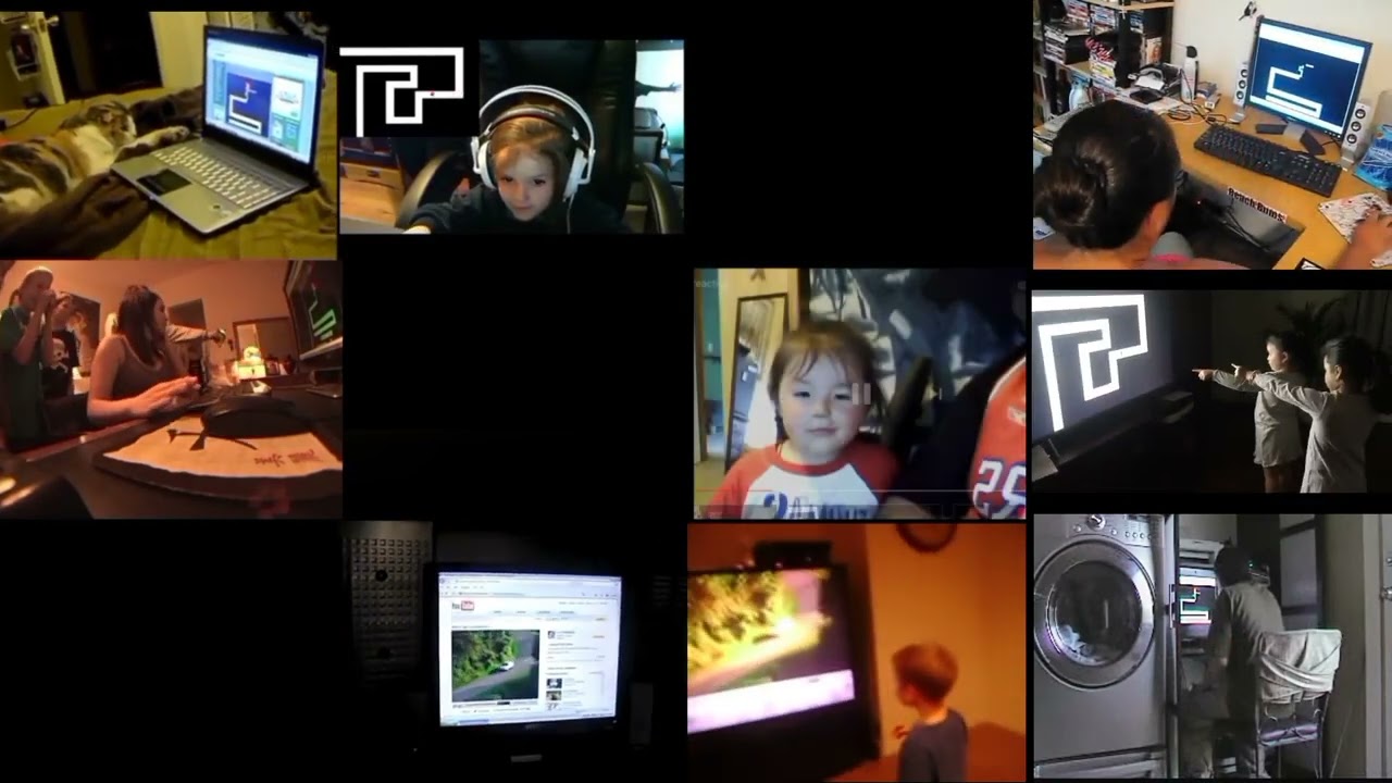 12 screamer reactions all at once