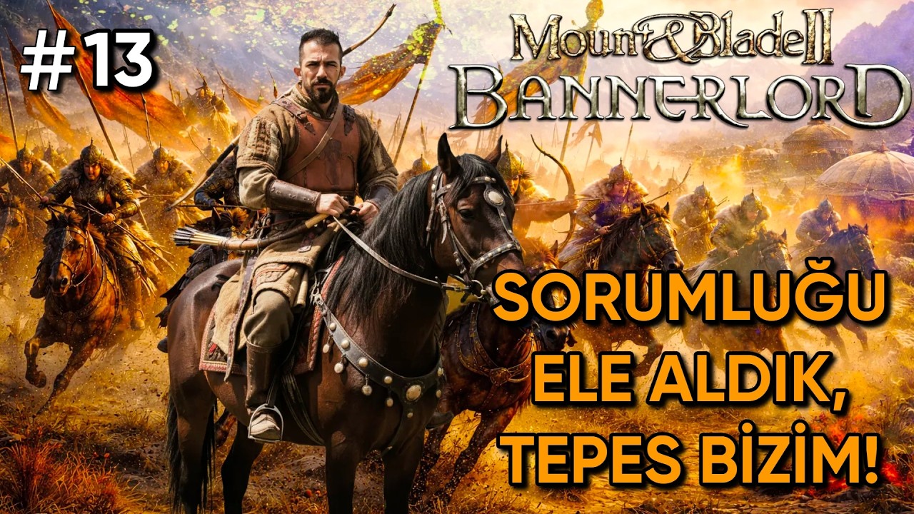 TEPES SORUNU DEVAM EDİYOR! HANIMLA KALE KUŞATMIŞIZ MEĞER! MOUNT&BLADE II: BANNERLORD - BÖLÜM 13
