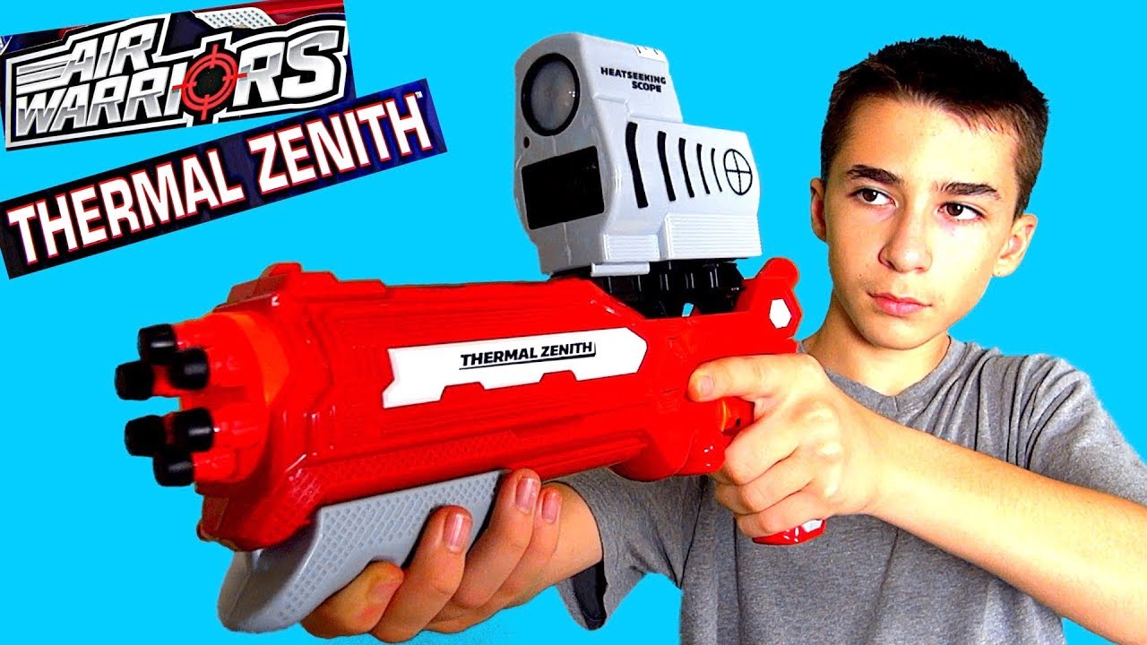 Thermal Zenith Blaster with HEAT SEEKING SCOPE Review with Robert-Andre