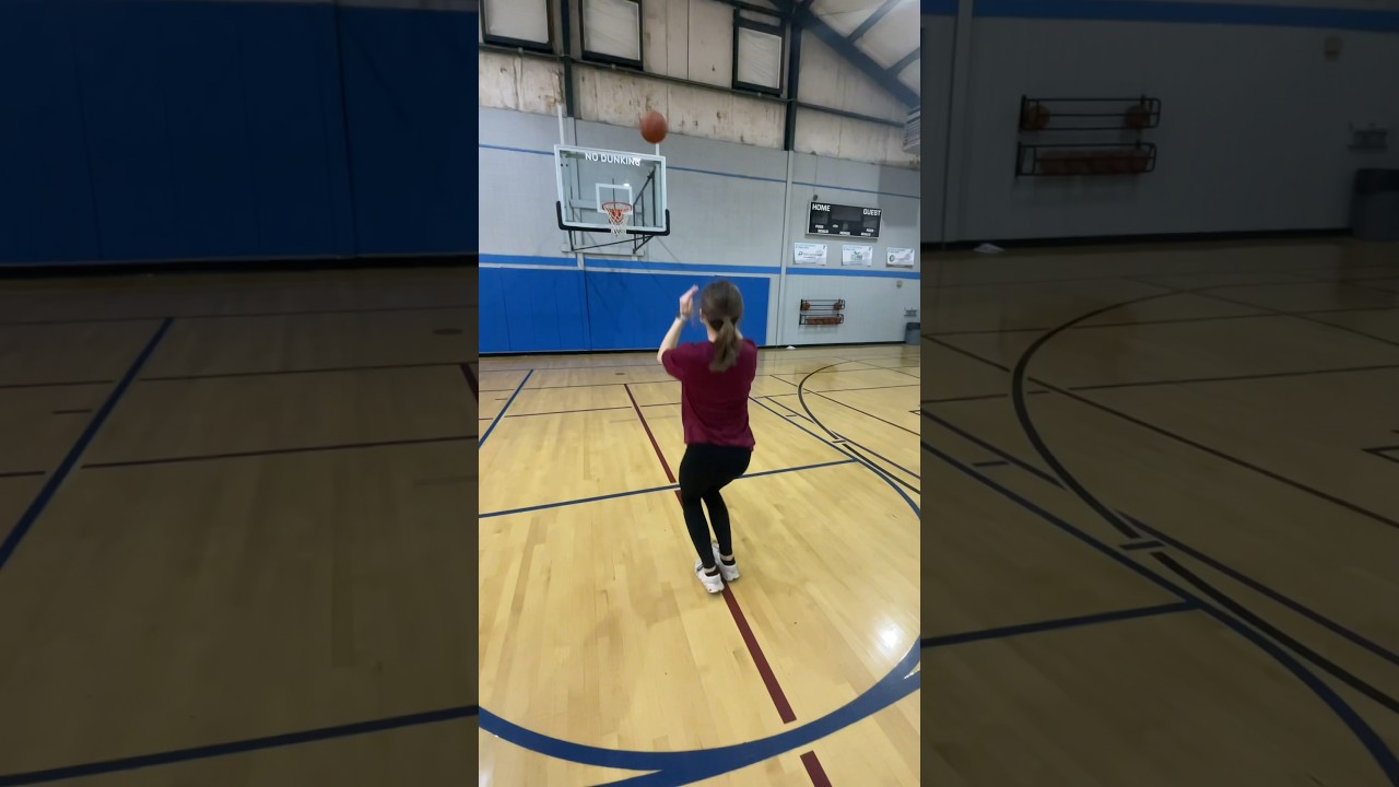 GF Tries a Basketball GLITCH Shot..  #basketball #glitchshot #gf