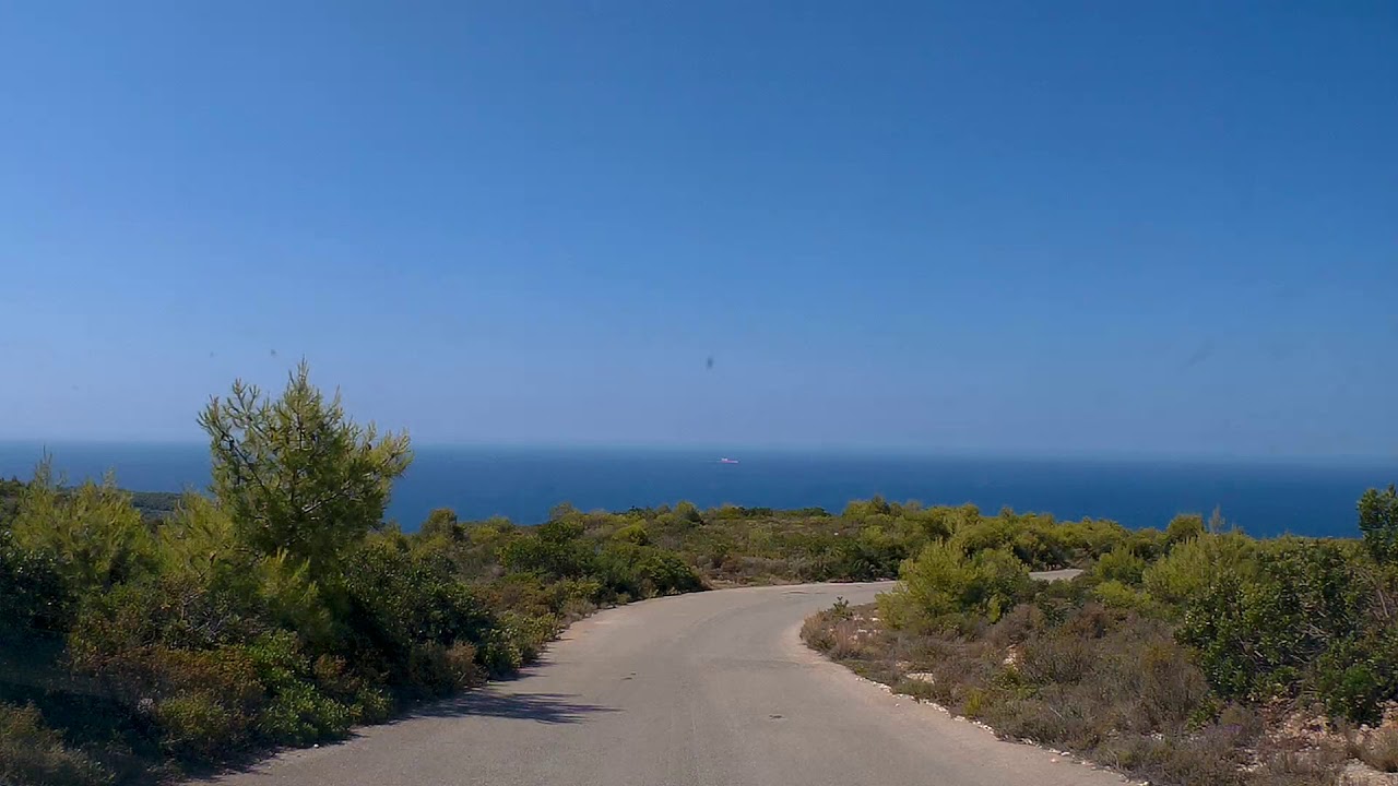 Driving to Korakonissi, Zakynthos