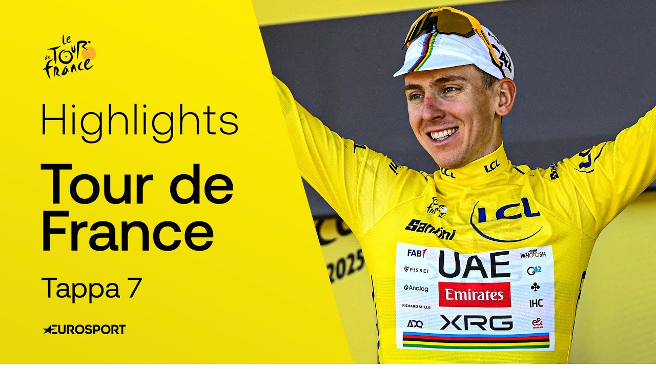 🇮🇹 Tappa 7 | HIGHLIGHTS | Tour de France 2025