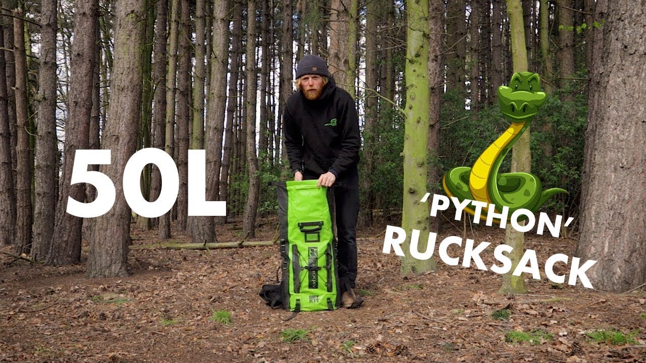 50L 'Python' Rucksack Overview