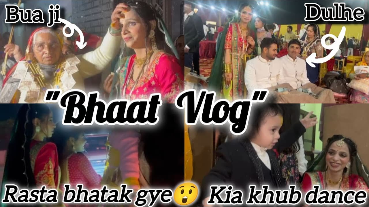 Bua Ji Ke Yaha Bhat Bharne Ka Din ❤️ | Lift Adventure | Dance Party | Foggy Return#familyvlog#viral