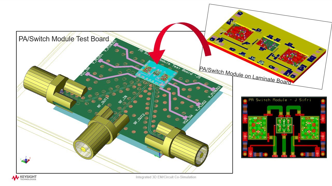 Integrated 3D EM/Circuit Co-Simulation for First-Pass Design Win