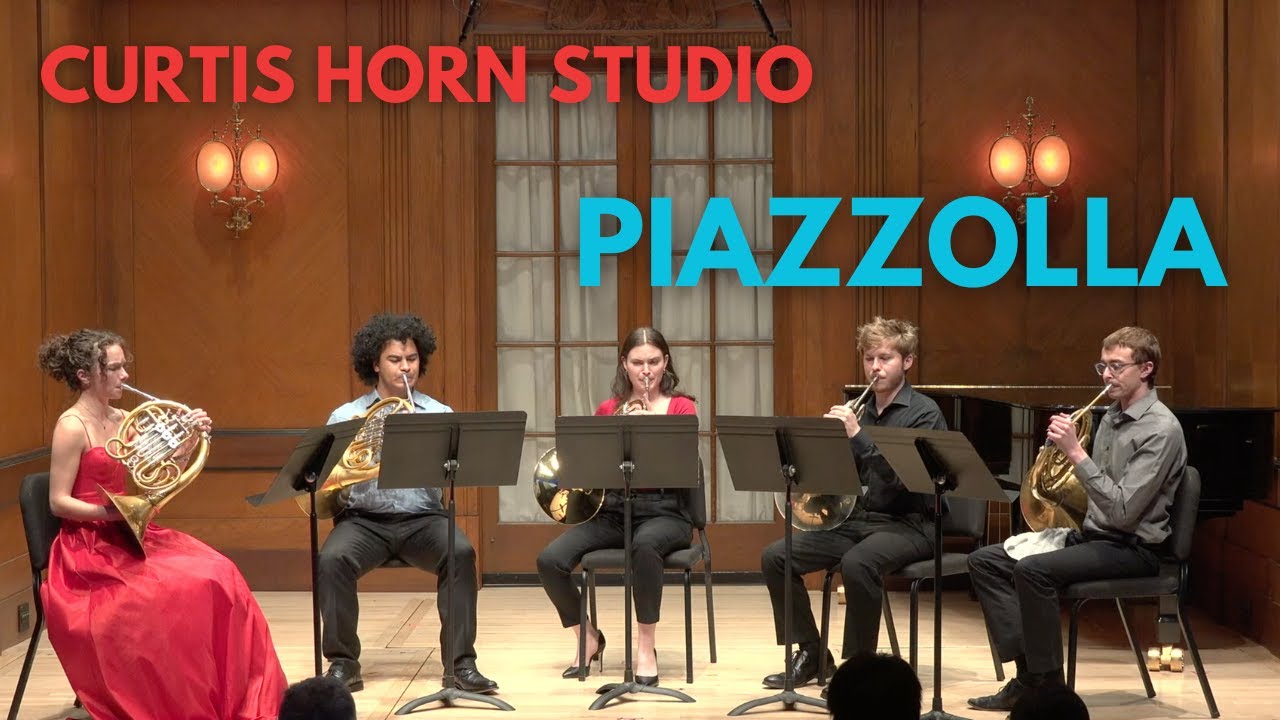 Milonga del Ángel - Piazzolla, arr. Adams for Horn Quintet (@yamatrip)
