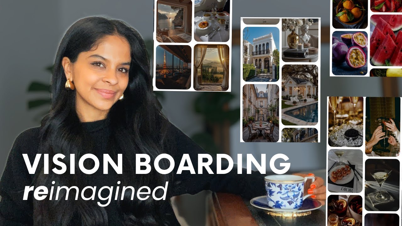 Vision boarding reimagined | How to create a vision board in 2026 (the science & goal setting)