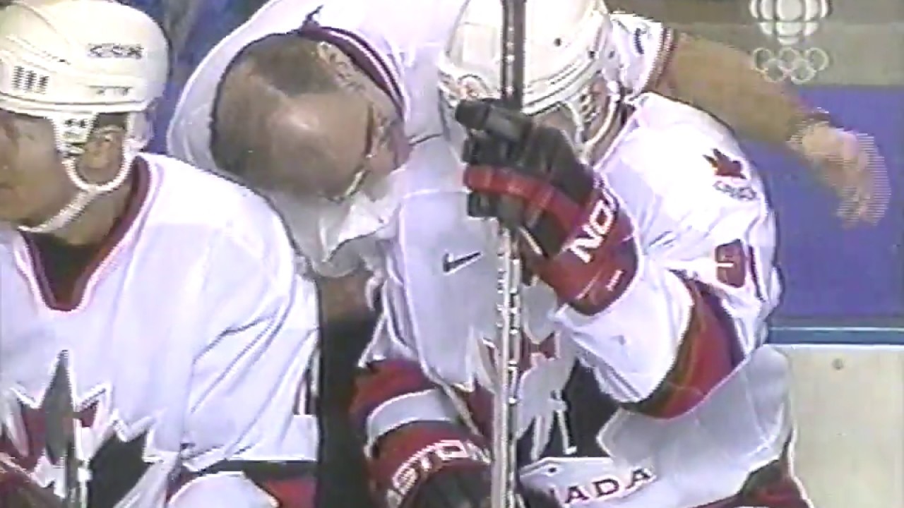 Joe Sakic Goal - 2002 Gold Medal Game, Canada vs. USA