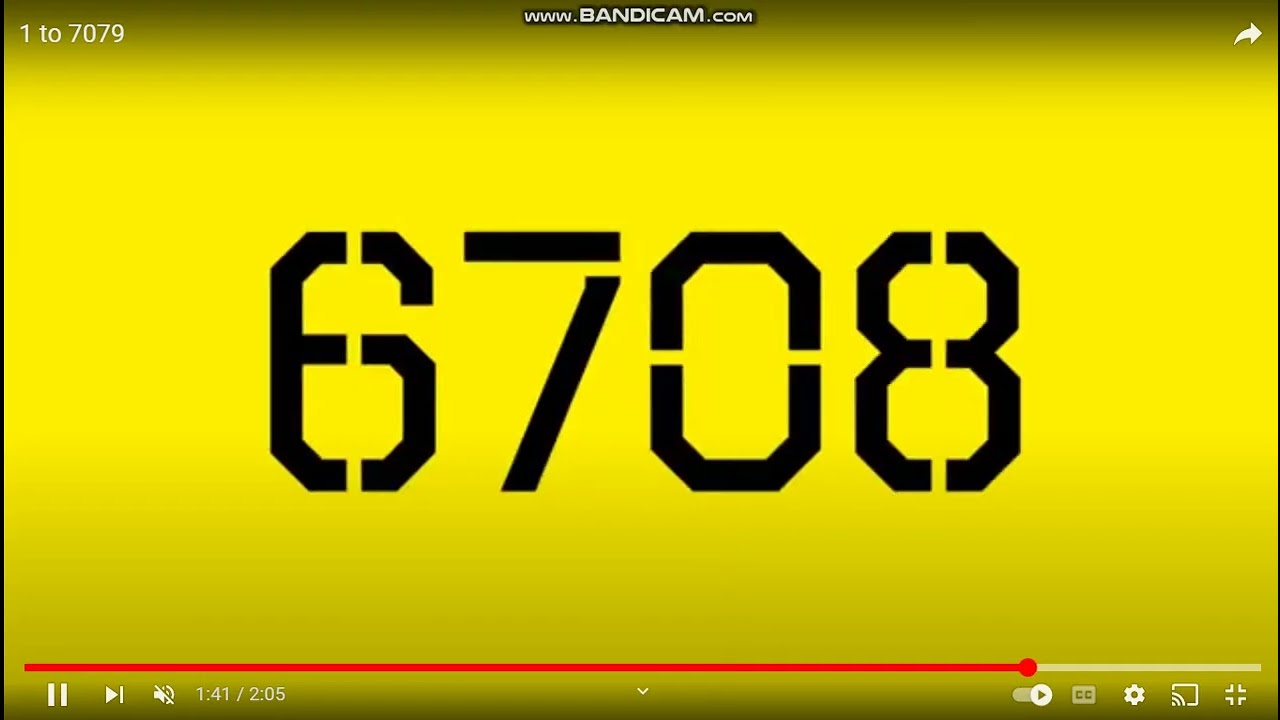 1 to 8000