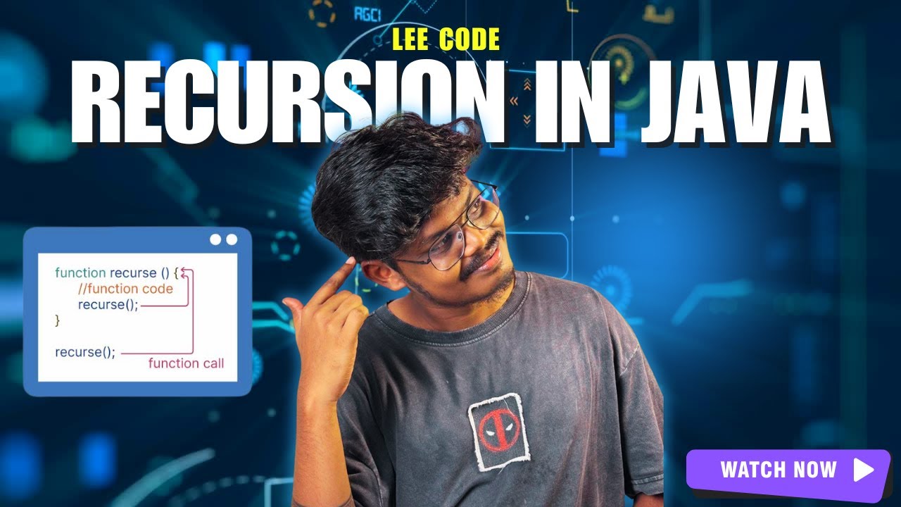 Mastering Recursion in Tamil – A Complete Guide | DSA in Java
