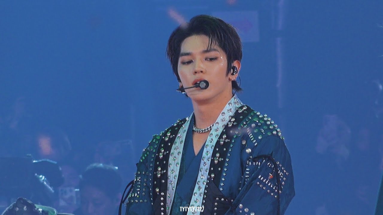 231225 NCT 127 SBS 가요대전 Intro + 영웅 + Fact check 태용 직캠