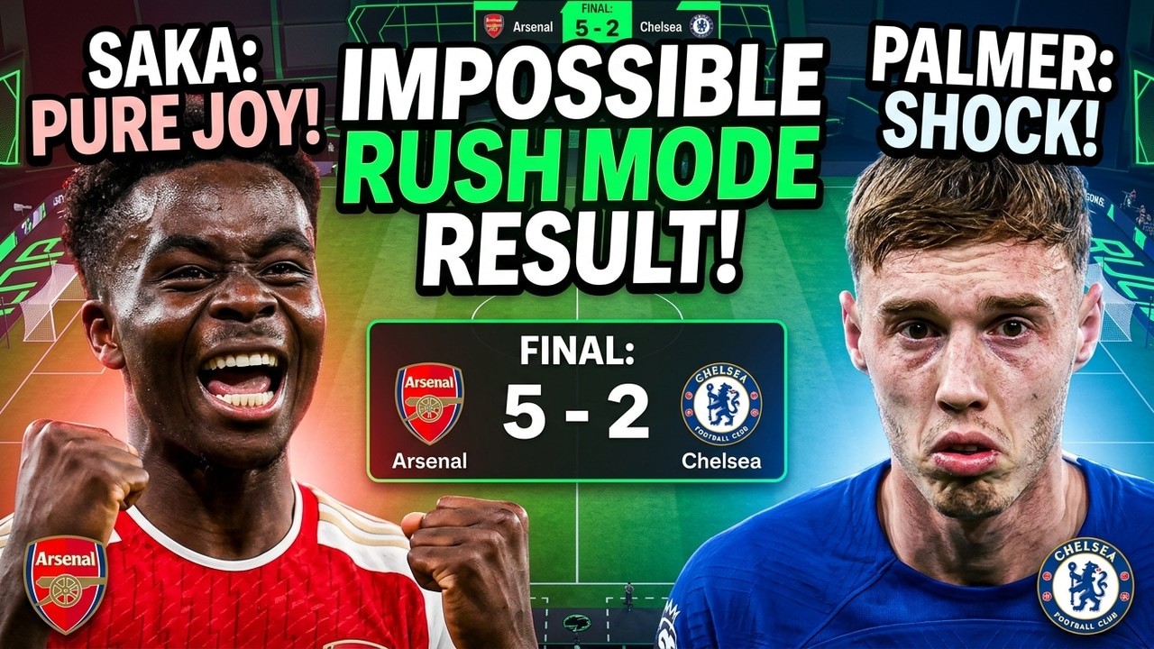 Arsenal v Chelsea | FC 26 Rush Mode Gameplay