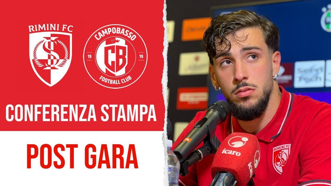 RIMINI FC-CAMPOBASSO | Simone Leonardi: il post-gara | Serie C NOW