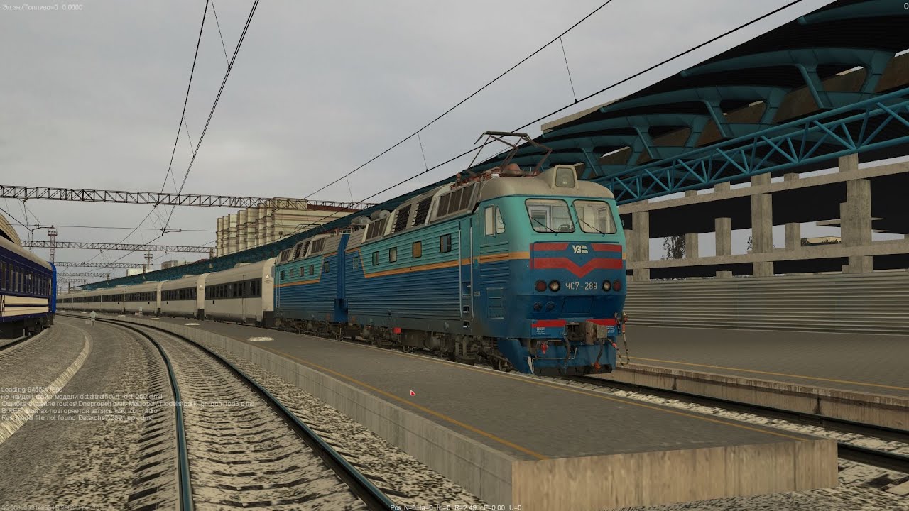 (ZD Simulator) ІНТЕРСІТІ +  №732 Запоріжжя — Київ ( 1 частина)