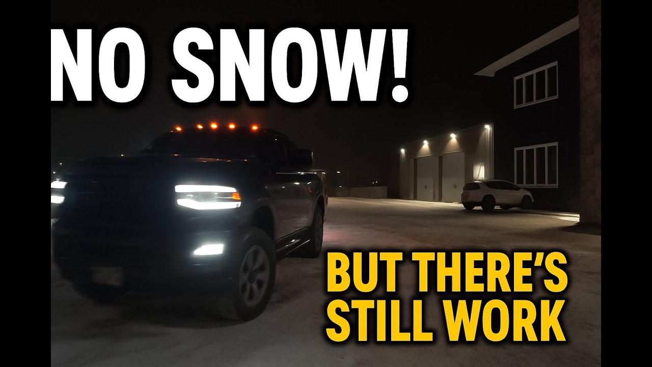 Preparing for a snowfall… That Never Came! Truck Maintenance & Sanding Day