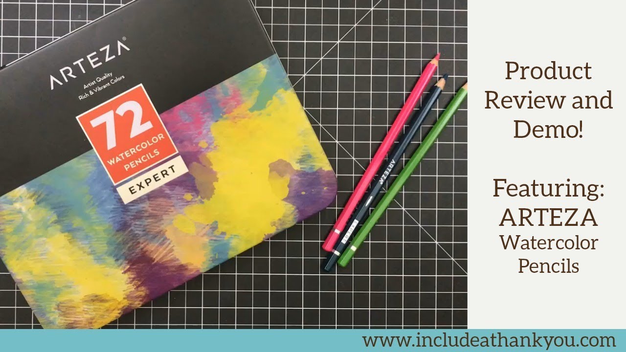 ARTEZA Water Color Pencils | Product Review and Demo!