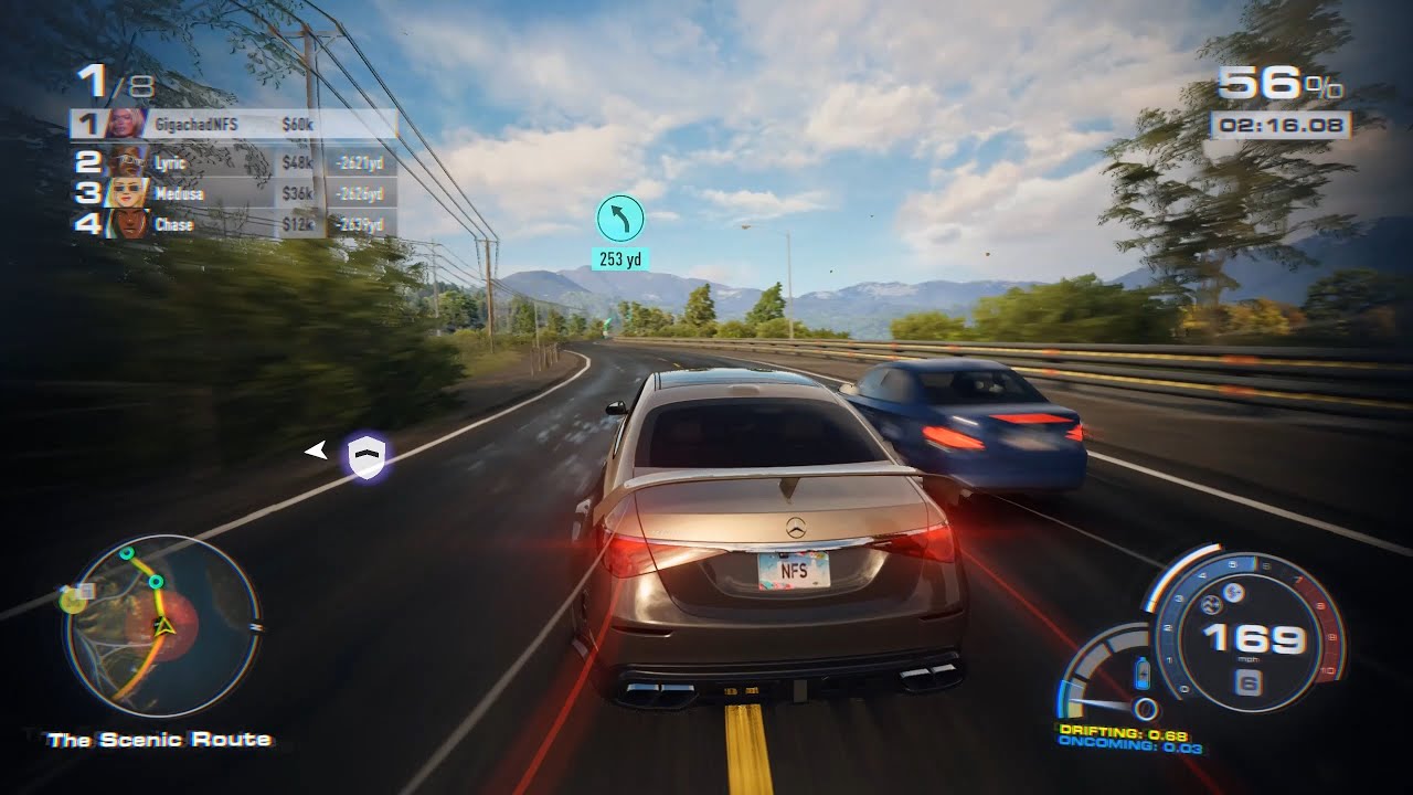 NFS Unbound - 1500HP Mercedes Maybach S 680 Customization & Gameplay (S-Class)