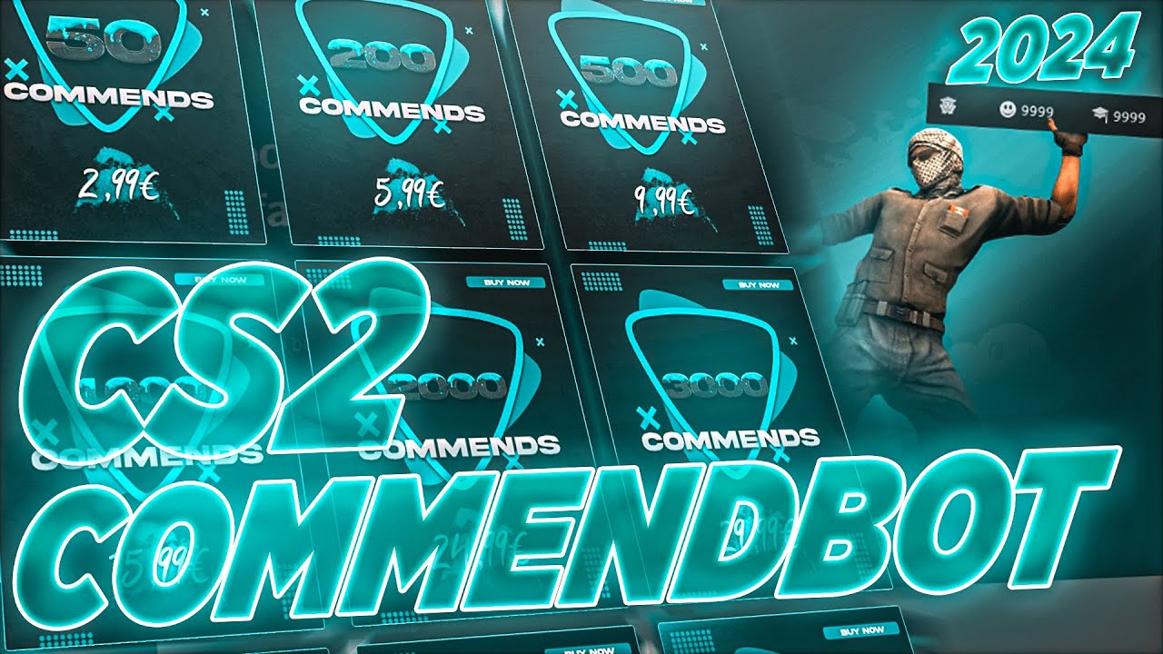 CS2 Commendbot | The Commendbot for Counter-Strike 2 is back! Friendly / Teacher / Leader Boost!