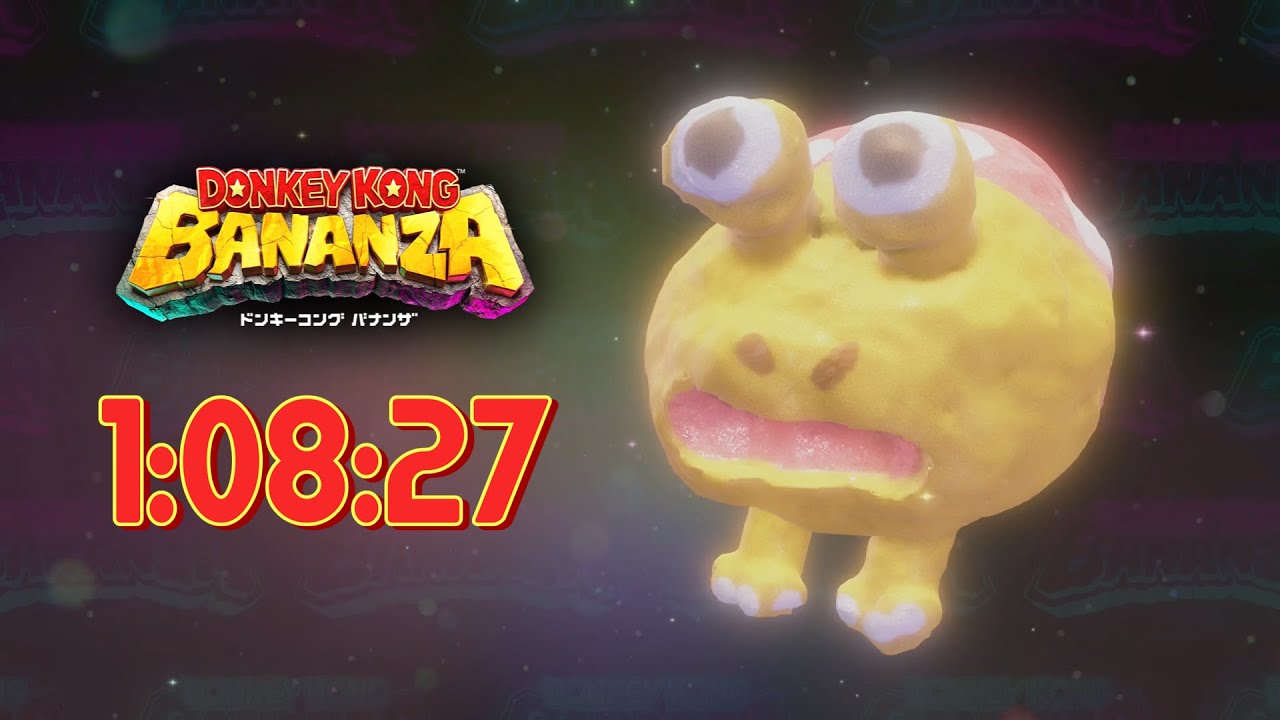 【ドンキーコング バナンザ】RTA Any% 1時間08分27秒