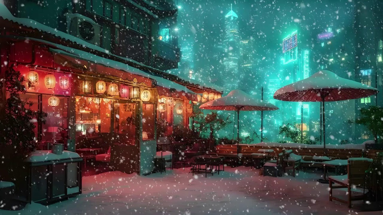 NO ADS Ramen Storm ❄️🍜 | Tokyo Lo-Fi for Focus (62 chars)