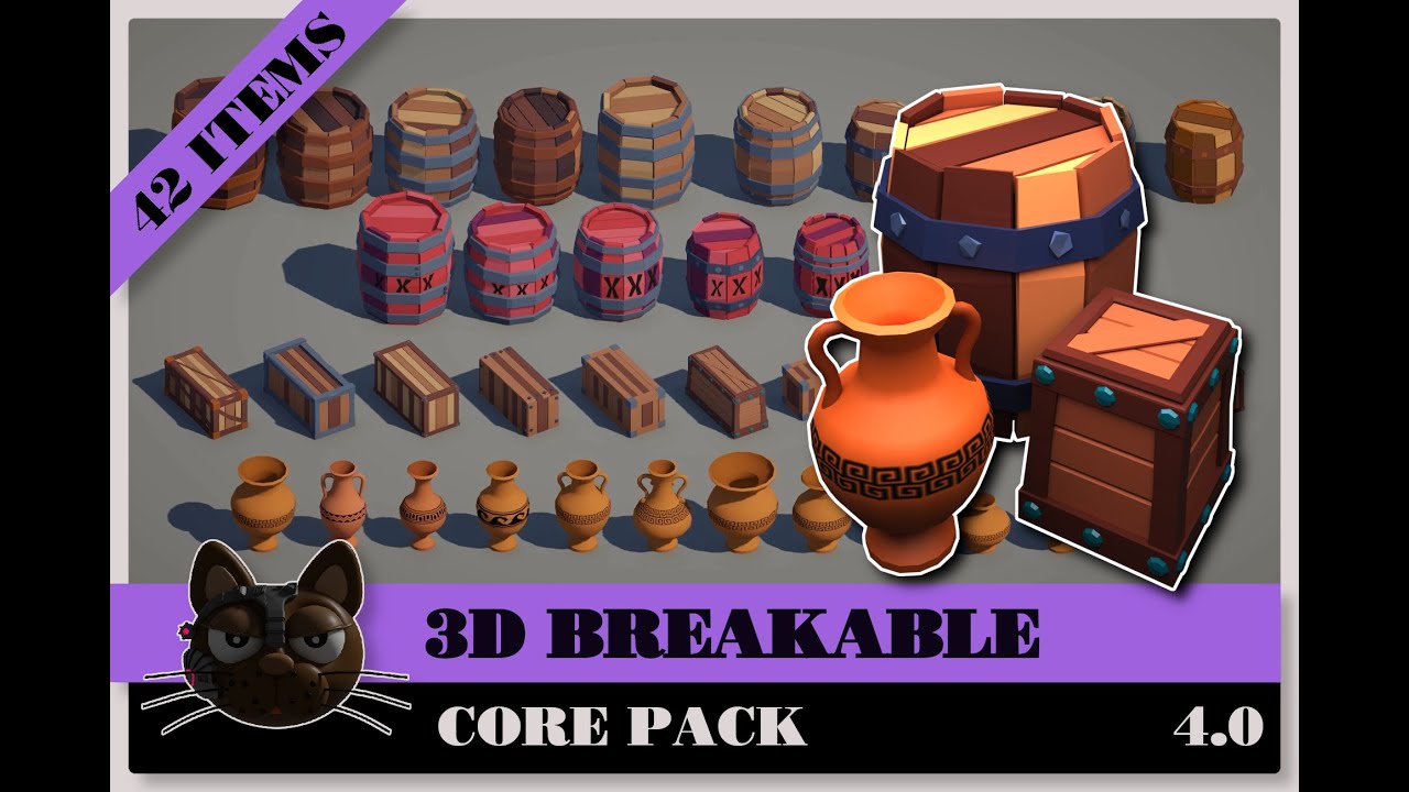 3D Breakable Core Pack 4.0
