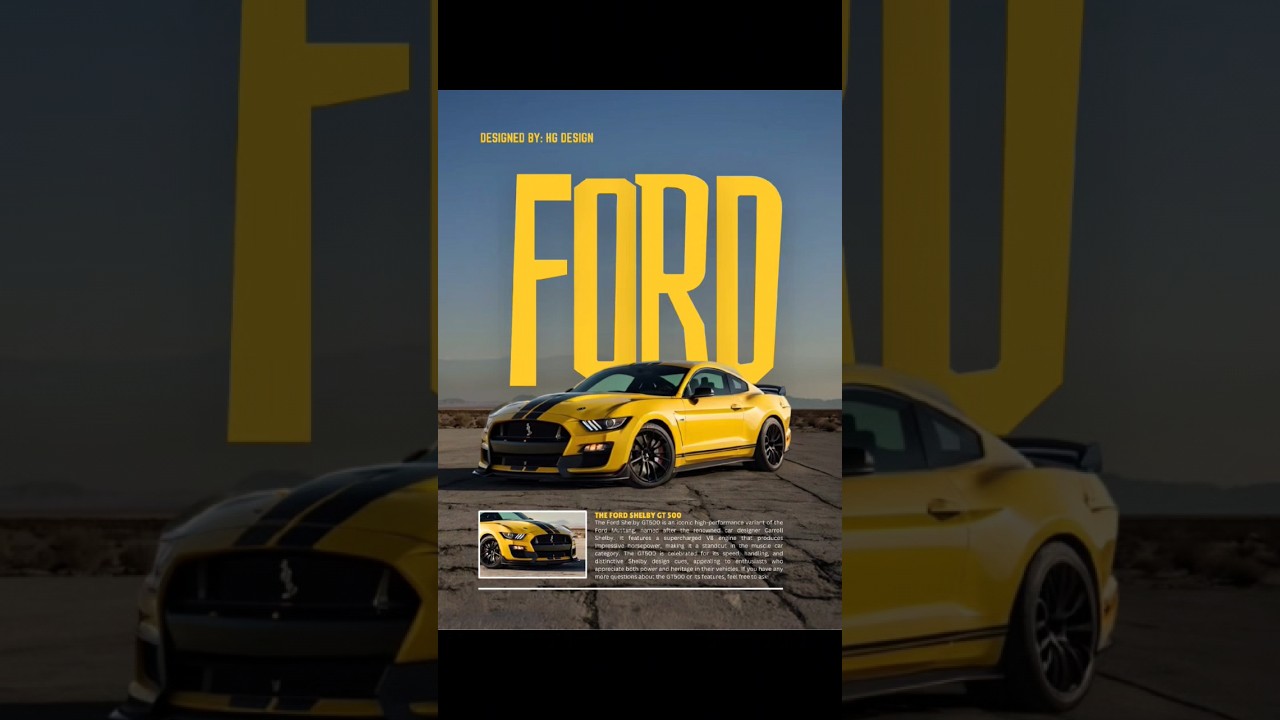 Car Poster Design in Canva mobile 💛🔥 #canva #graphicdesign #canvatips #fyp