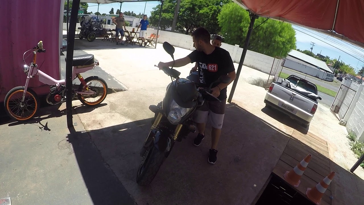 HORNET TEST RIDE ESCAPE ATALLA AÇO INOX 2.5 POLEGADAS