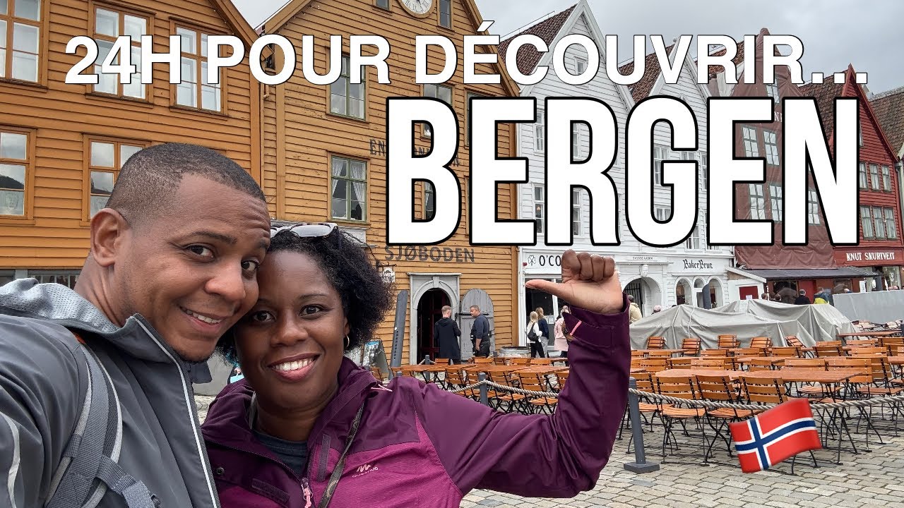24 h à la Découverte de Bergen - Norvège 2025 - Ep 1 - 4K
