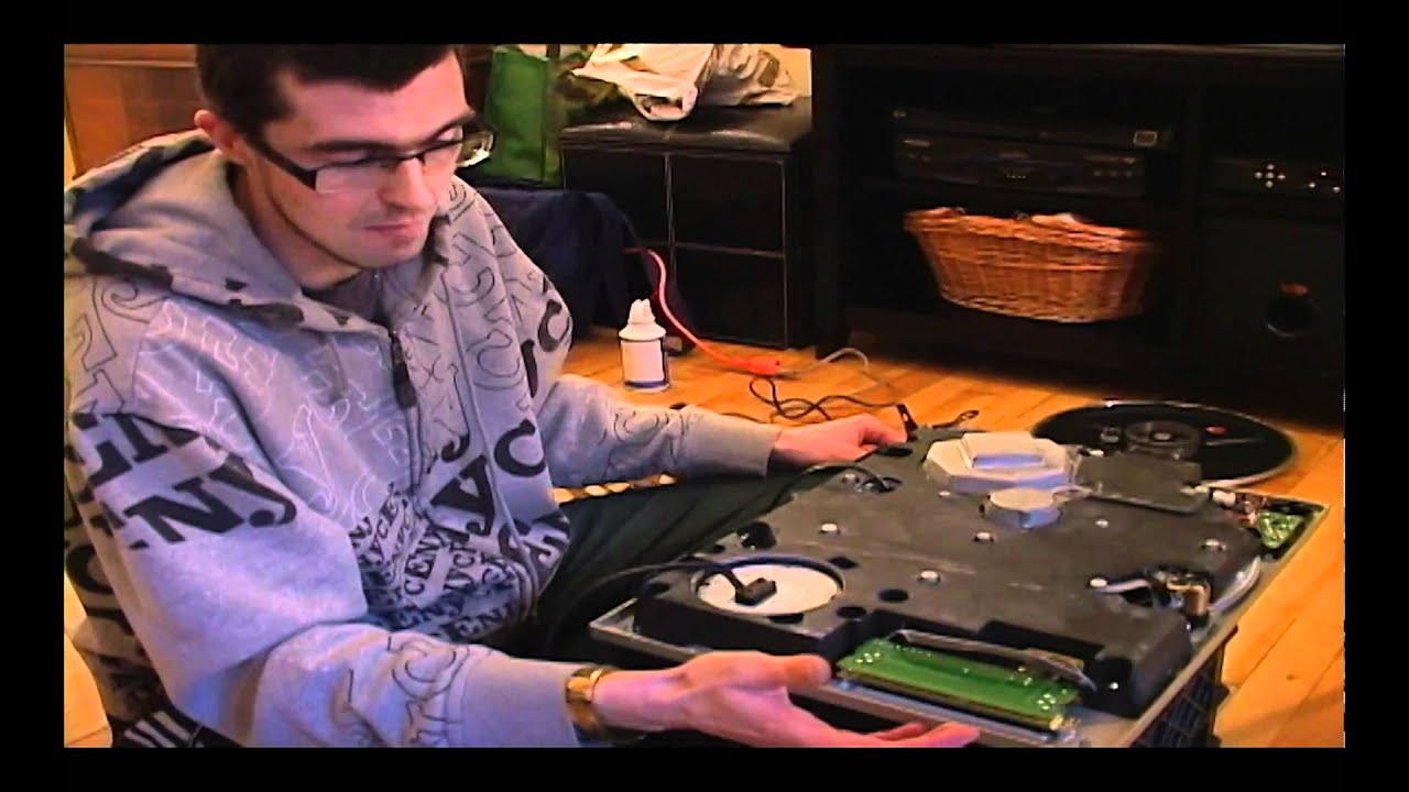 Self-Grounding a Technics 1200 Turntable