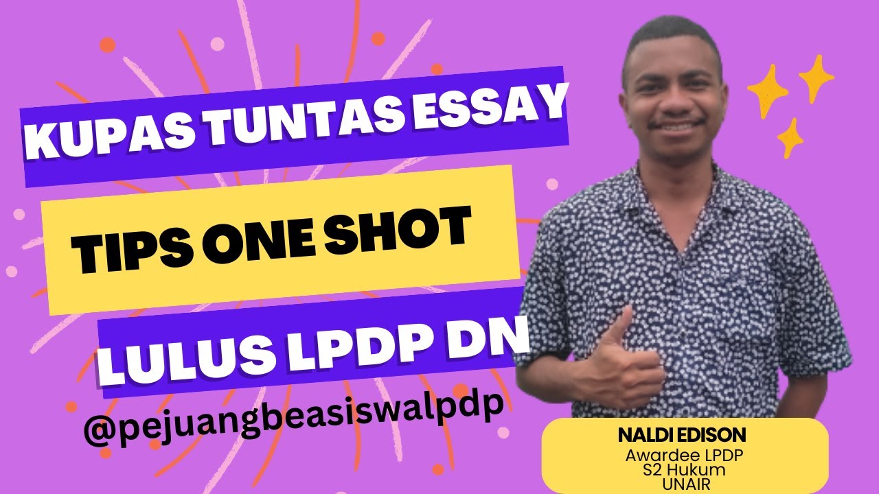 Part 1 - Tips One Shot Lulus Beasiswa LPDP Dalam Negeri 2023 #pejuangbeasiswalpdp #beasiswalpdp
