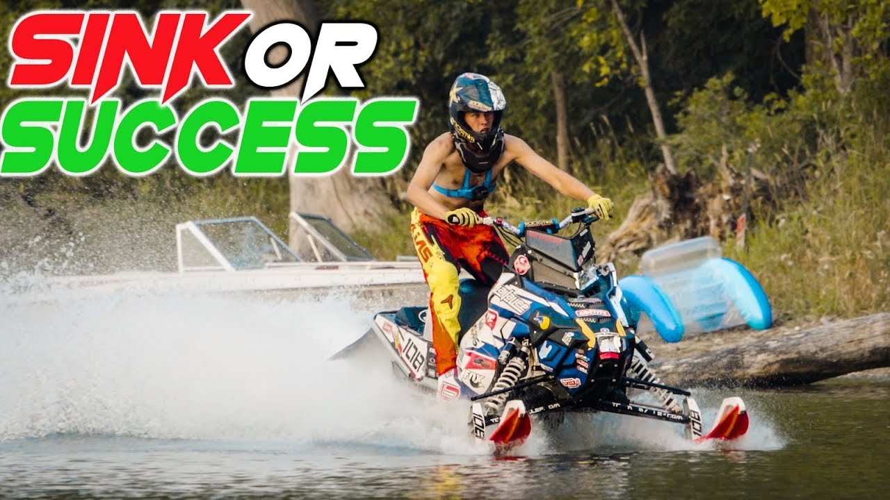 Snowmobiling in the Summer