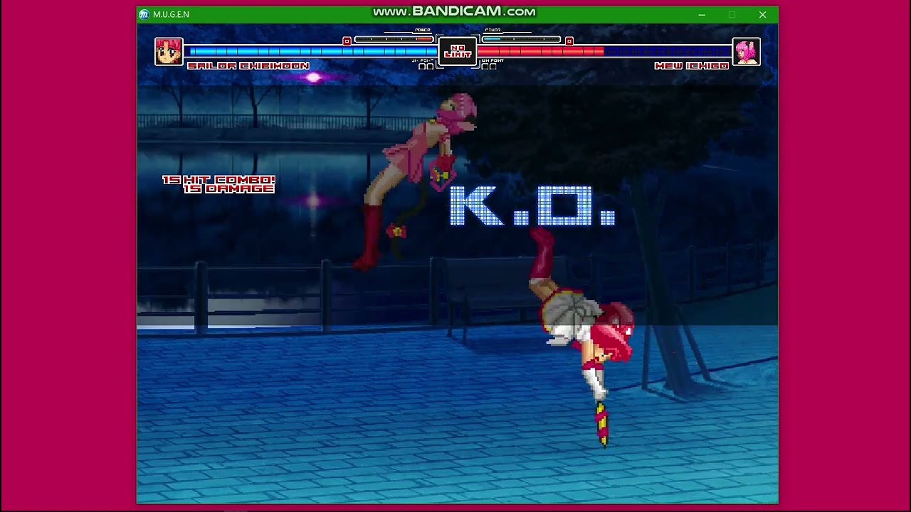 MUGEN REQUEST:Sailor Chibi moon vs Mew Ichigo|MUGEN ALL STARS 1.1B👙
