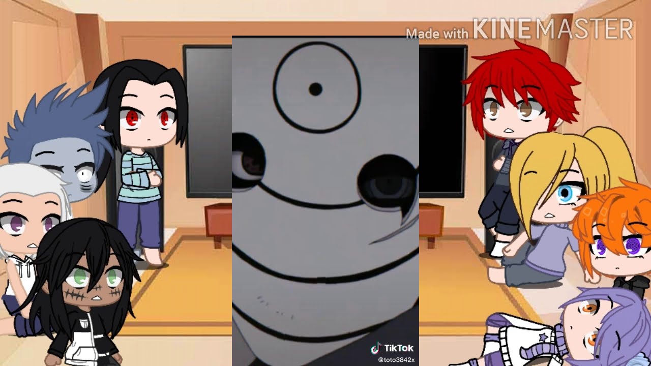 Akatsuki reagindo à TikTok's do Tobi/Obito