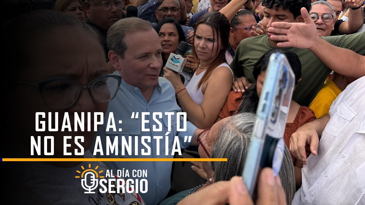 “Es una amnistía incompleta” | JUAN PABLO GUANIPA tras salir de prisión con SERGIO NOVELLI 🇻🇪