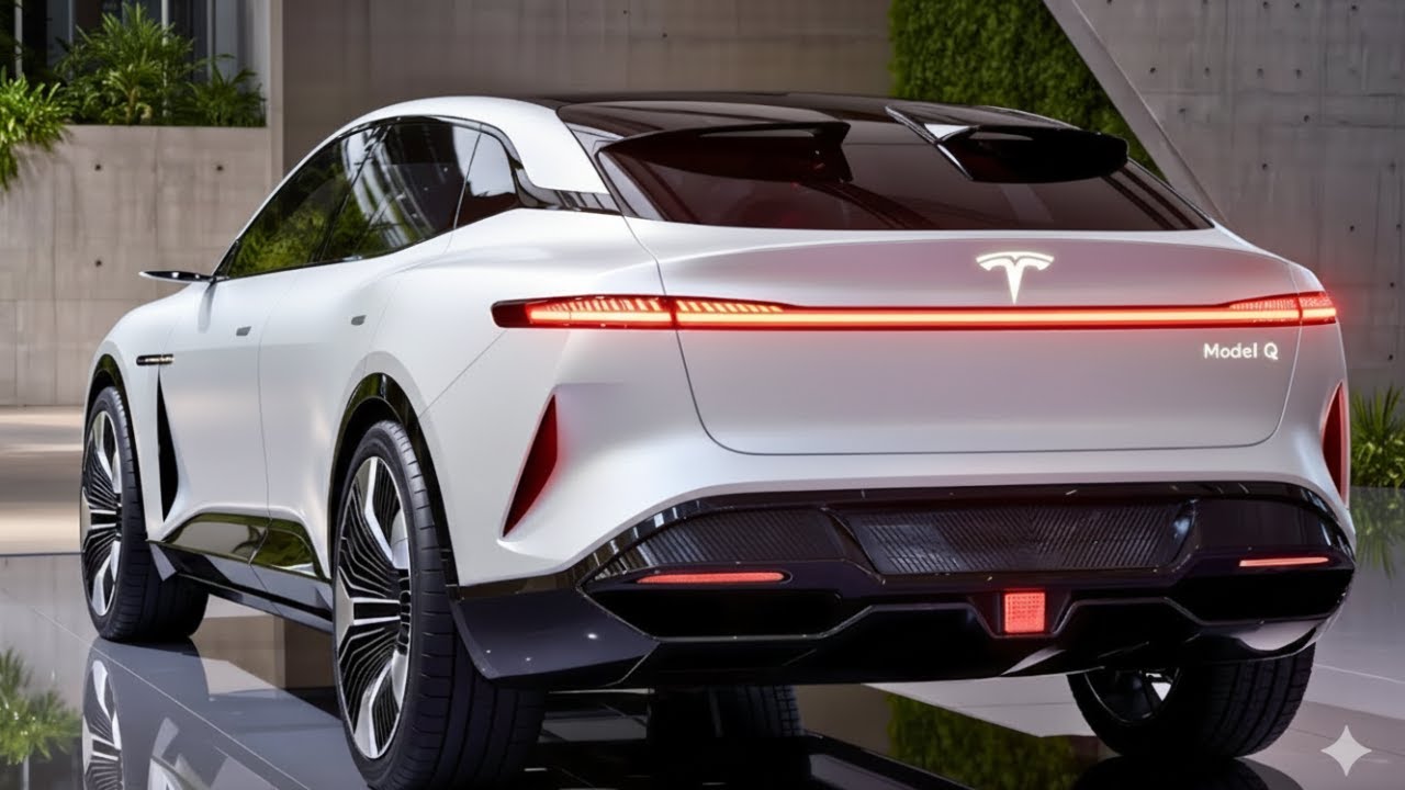 Tesla Model Q 2026 года – самый доступный электромобиль Tesla за всю историю!