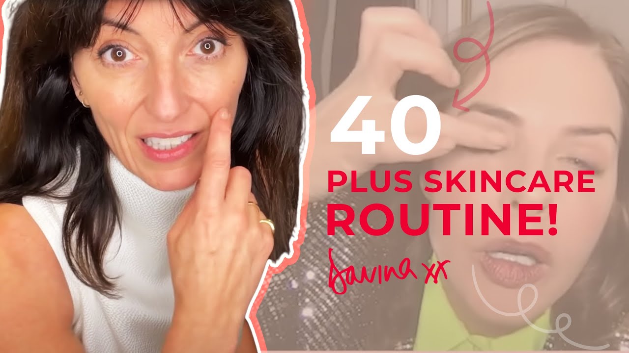 40 PLUS SKINCARE ROUTINE! - Talking with Trinny | Davina McCall
