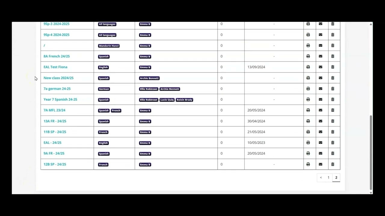 Creating Class and Moving Students on Languagenut Webinar