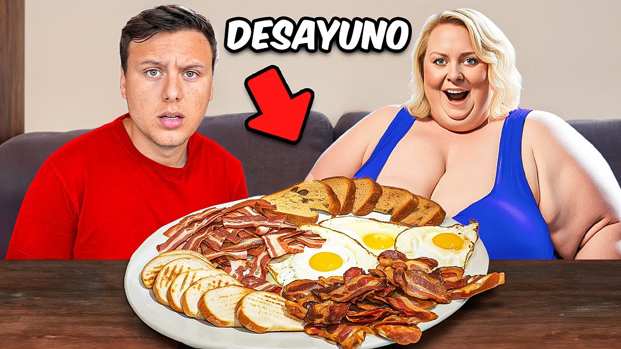 Un Día Comiendo Como La Mujer Más Gorda del Mundo (20,000 KCAL)