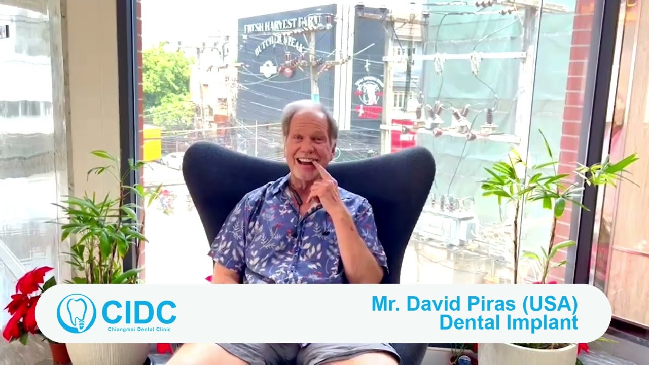 "I have a Brett Pitt Smile now" USA Dental Review | Chiang Mai Dental Clinic 