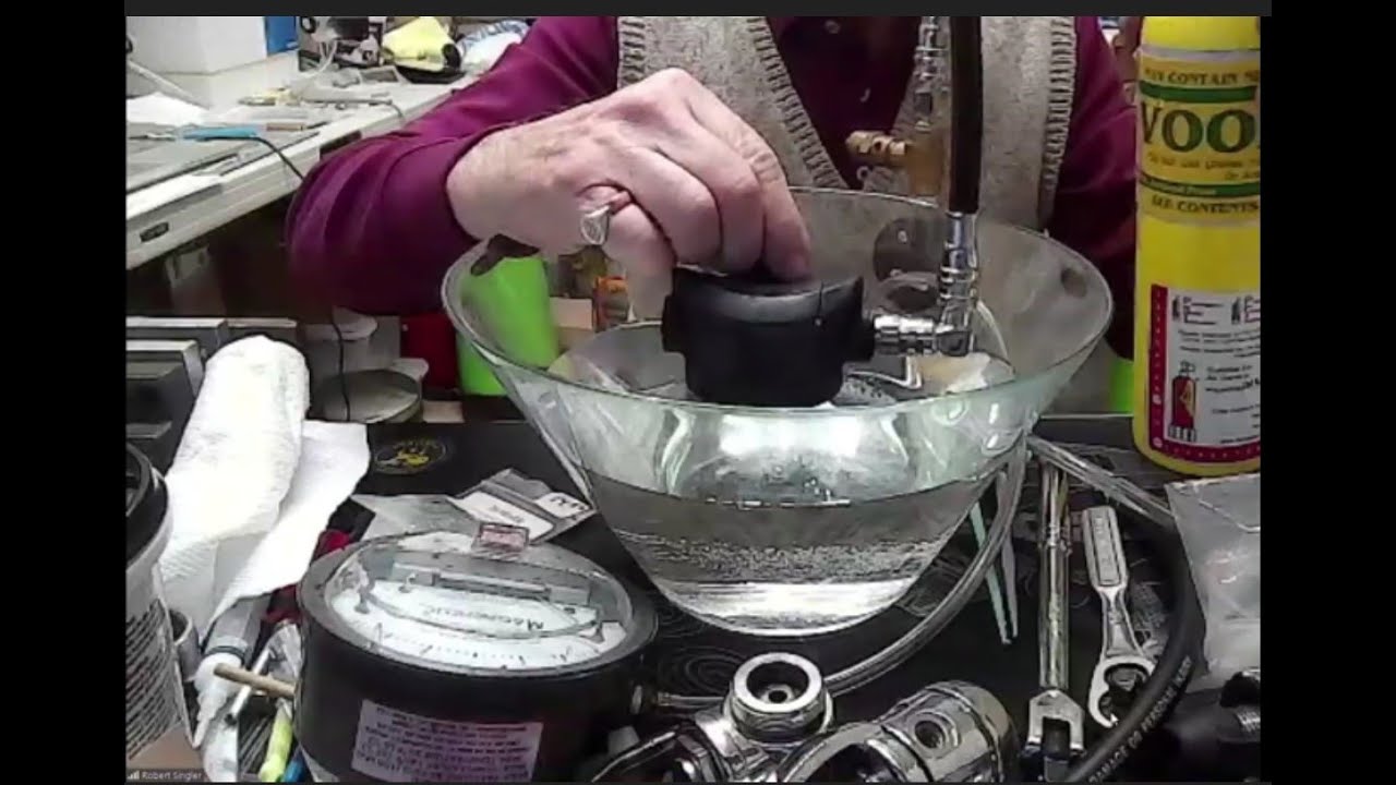 Measure Cracking Effort with a bowl of water
