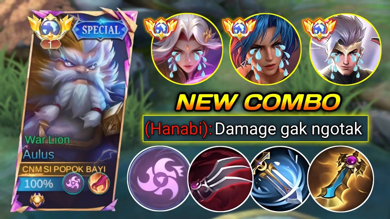 COMBO BUILD DAN EMBLEM AULUS TERSAKIT SEASON INI❗BUILD DAN EMBLEM AULUS TERSAKIT 2025|MOBILE LEGENDS