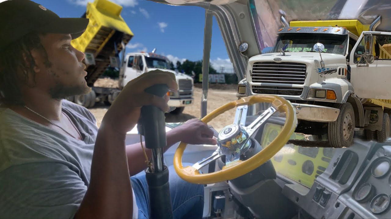 “SHATTY BIGS” 1999 FORD STERLING WITH A 3306E ON 8ll | #jamaica #trucks #kenworth