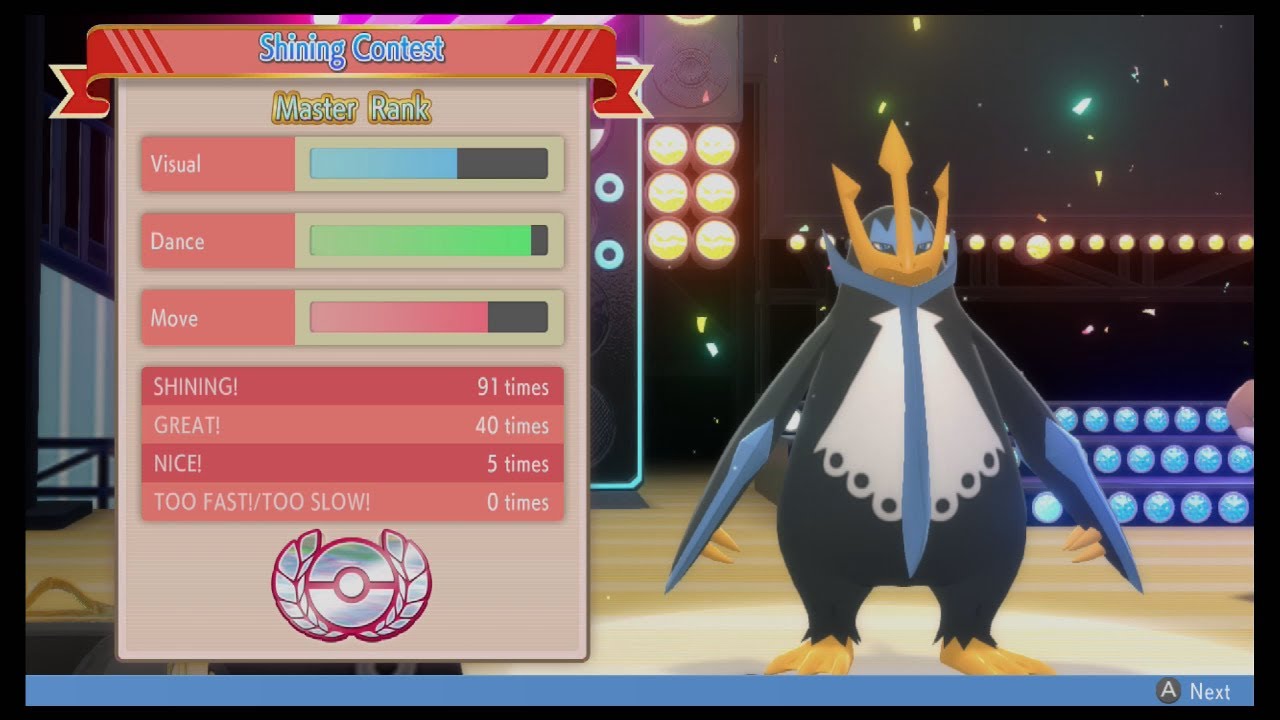 Shining/Brilliant Contest Master Rank Super Contest – Pokémon Brilliant Diamond and Shining Pearl