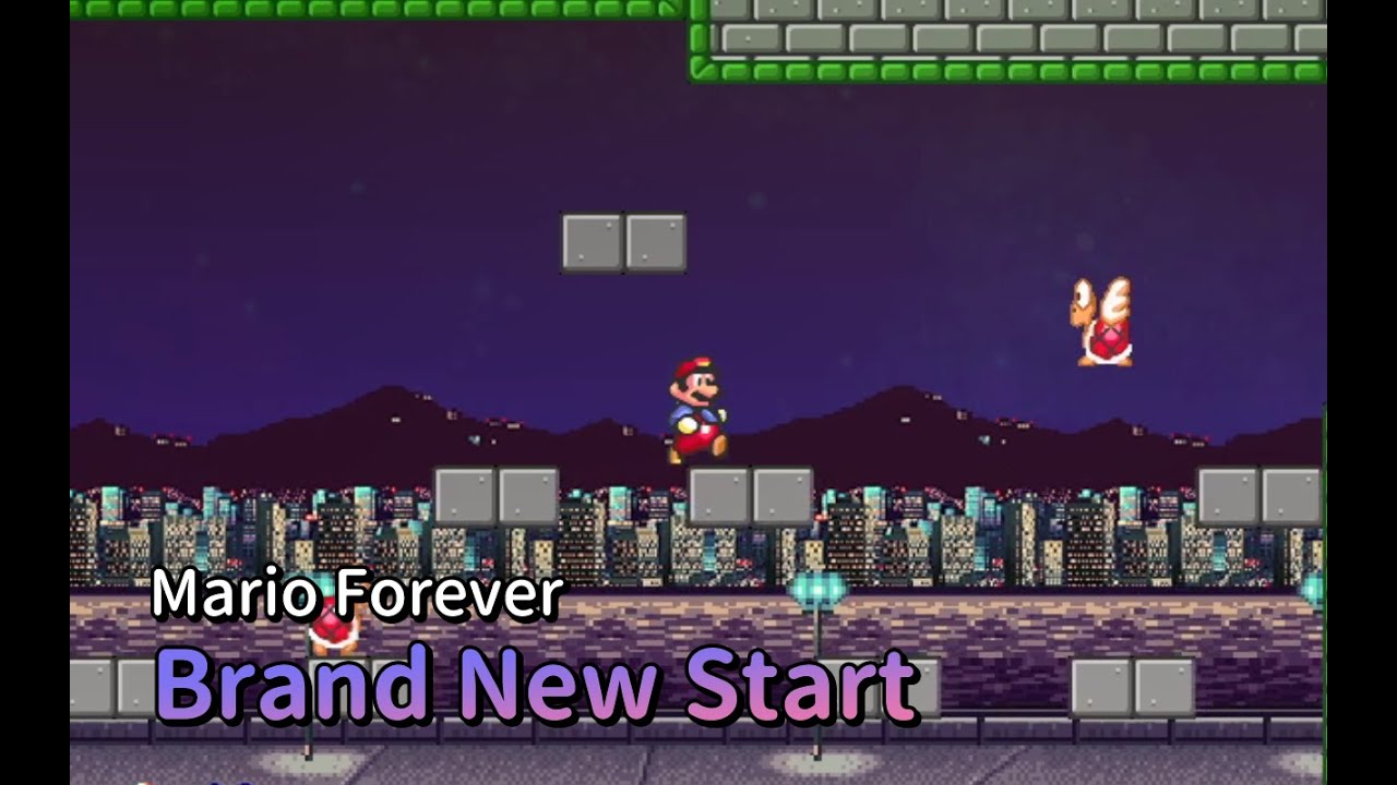 Mario Forever: Brand New Start Walkthrough (level 4 excluded)