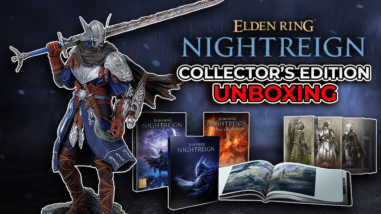 Elden Ring Nightreign Collector’s Edition unboxing, amazing detailed figure! エルデンリング ナイトレイン