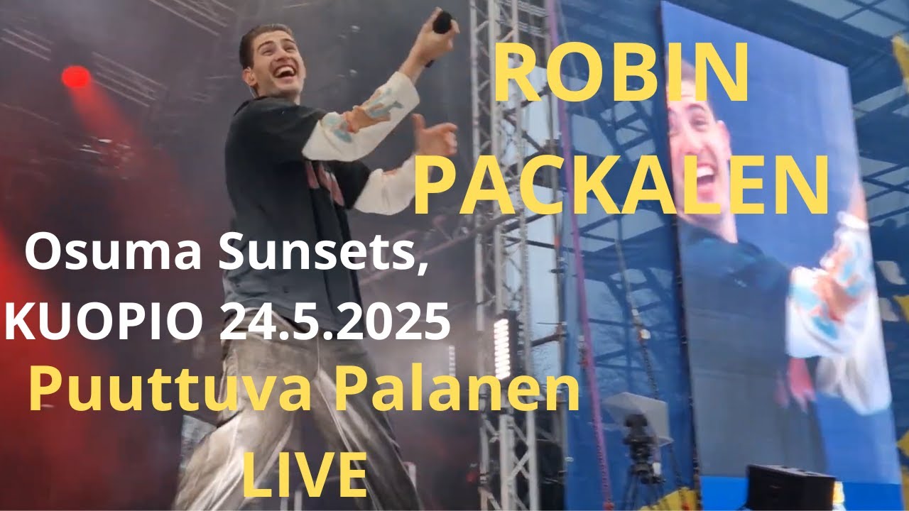 Robin Packalen - Puuttuva Palanen (Live @Osuma Sunsets, Kuopio 24.5.2025)