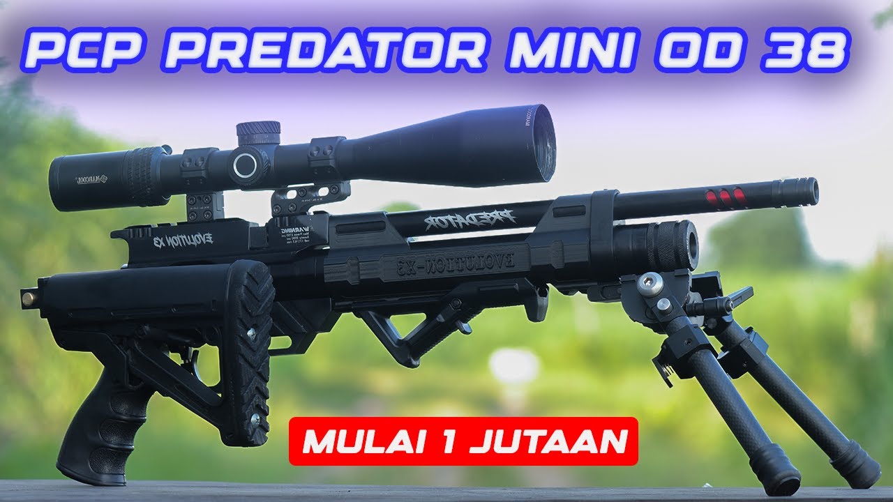 PCP PREDATOR MINI OD 38 POPOR LIPAT TACTICAL PCP BIG GAME MURAH | PROMO SENAPAN PCP TERBARU 2026