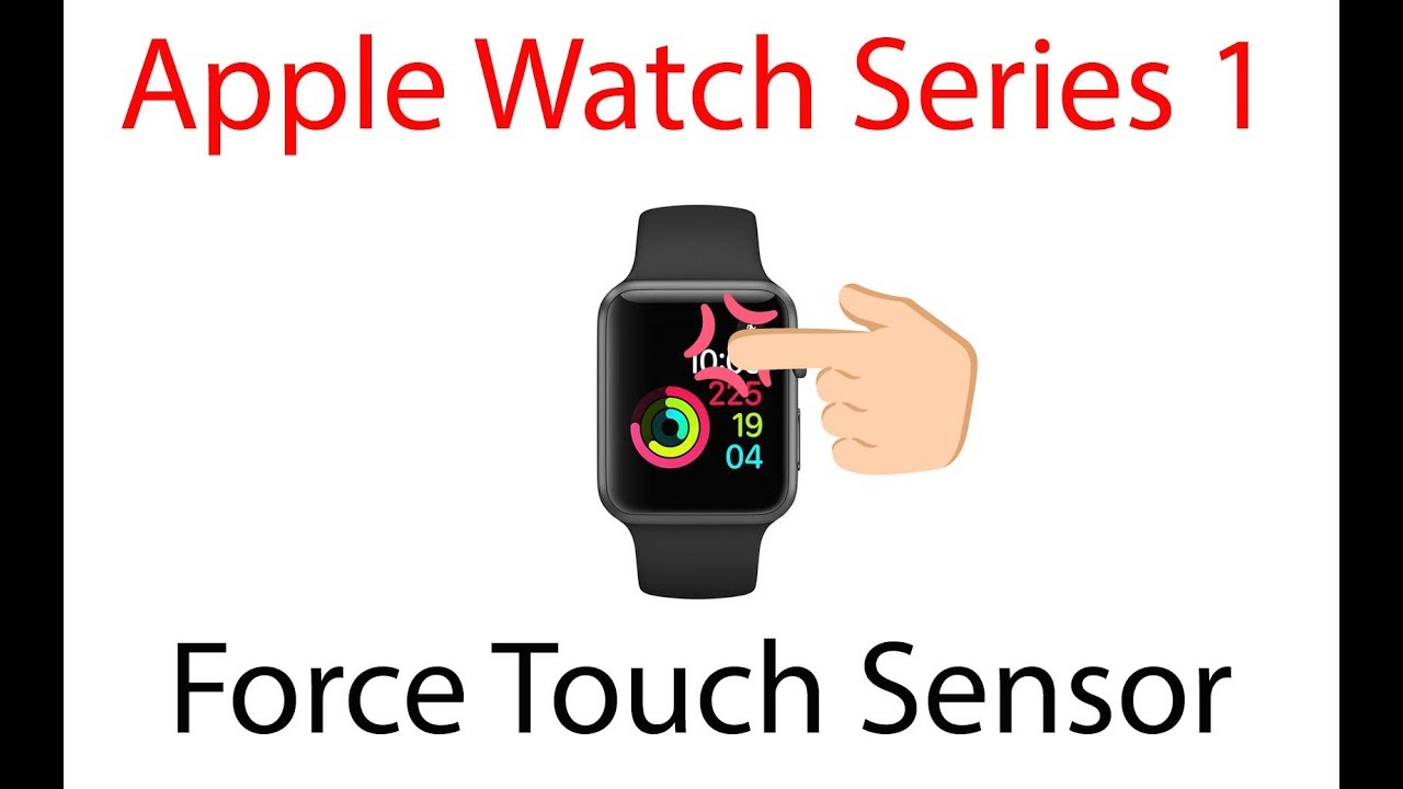 Replacing Force Touch Sensor Series 7000 Series 1 Apple Watch