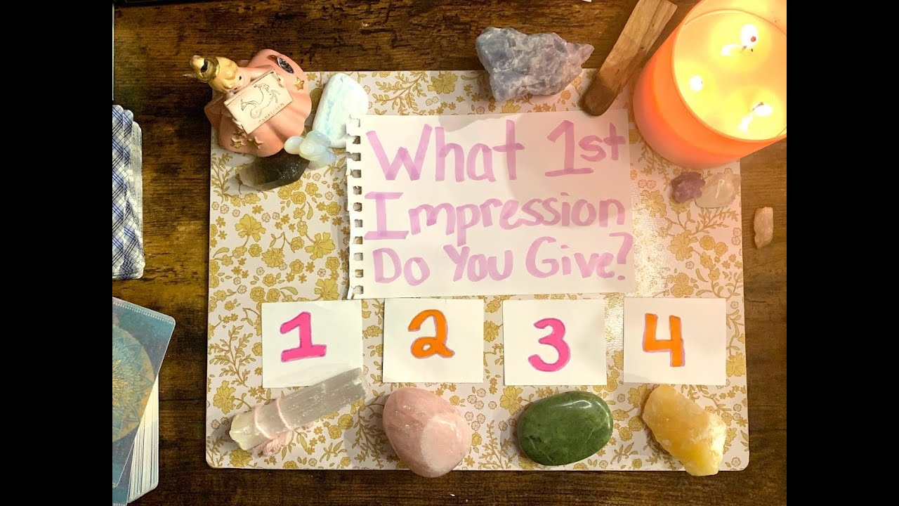 What First Impression Do You Give People? Pick a Card